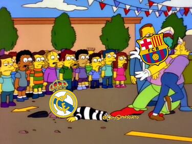 El Clásico y Simeone, protagonistas de los memes de la jornada