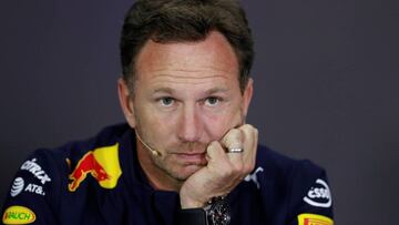 Christian Horner, jefe de Red Bull.