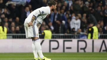 Ramos sufre una contusión en la cadera: duda ante el Espanyol