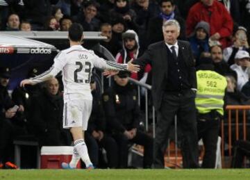 Isco y Ancelotti