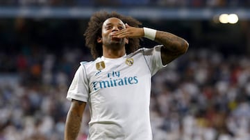 El lateral izquierdo del Real Madrid, Marcelo Vieira.