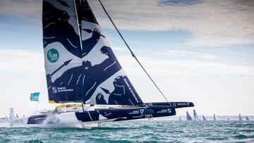 El 'Gitana 17' establece un nuevo récord de la Fasnet Race en Multicascos.