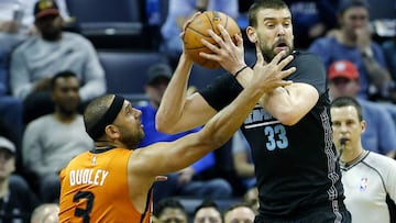 Marc Gasol logra lo que ningún pívot había hecho: 5/5 en triples