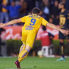 Nico Ibáñez se estrena como goleador de los Tigres