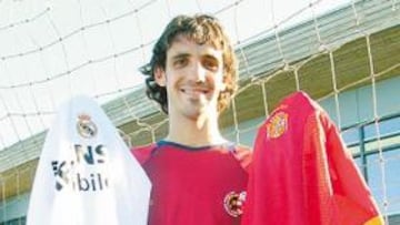 <b>SUS COLORES. </b>El madridista Juanfran, un fijo en la Selección.