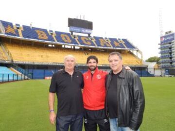 El Sevilla visitó el estadio Alberto José Armando 'La Bombonera' del Club Atlético Boca Juniors.