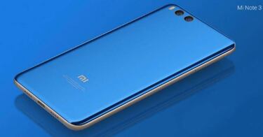 Xiaomi Mi Mix 2 y Xiaomi Mi Note 3, así son los nuevos móviles de la marca