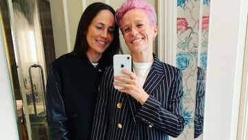 Megan Rapinoe y Sue Bird v&iacute;a Instagram (@mrapinoe).