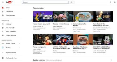 Entra y mira el nuevo diseño web de YouTube