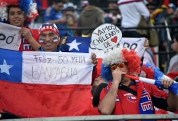 Chile-Bolivia, por semifinales de Copa América. 