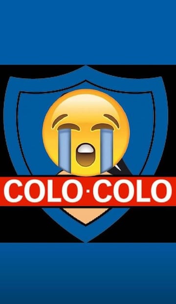 La derrota de Colo Colo ante Palmeiras dejó varias creaciones en las redes sociales.