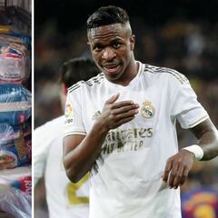 Vinicius hace otra donación para combatir el coronavirus