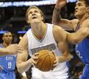 Denver supera a los Thunder con un imperial Mozgov