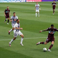 1x1 del Celta: Ni siquiera Aspas de penalti rompe la sequía