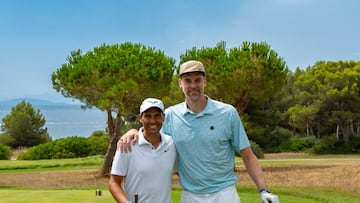 Rafa Nadal con Pau Gasol.