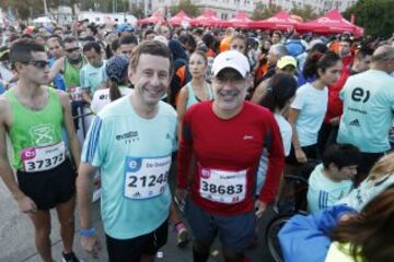 La colorida jornada del Maratón de Santiago, en imágenes