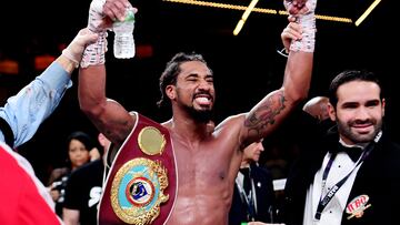 Demetrius Andrade quiere arruinar los planes de David Benavidez cuando ambos boxeadores choquen en la ciudad de Las Vegas, este sábado 25 de noviembre.