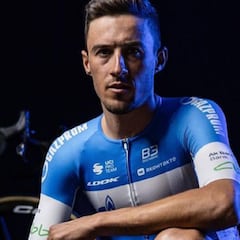 José Díaz, del Gazprom ruso, no podrá correr: "No estoy a favor de la decisión de la UCI"