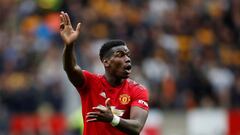 El centrocampista franc&eacute;s del Manchester United, Paul Pogba, durante un partido.