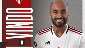 Lucas Moura, nuevo jugador de Sao Paulo