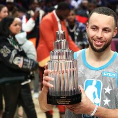 Curry sets record 16 three-pointers in NBA All-Star game