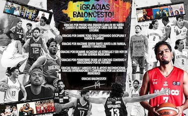 Jorge Gutiérrez anuncia su retiro del Básquetbol