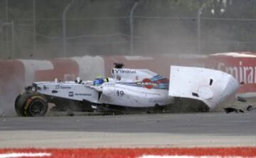 Accidente de Felipe Massa 