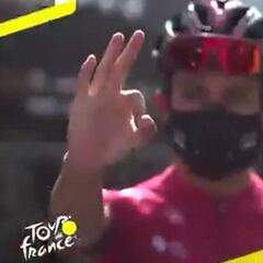 Egan Bernal recuerda el protocolo para el Tour de Francia