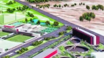 <b>PROYECTO. </b>La Ciudad Deportiva rojiblanca se vería favorecida si Eurovegas se construyese en Alcorcón.