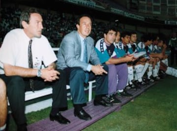 Benitez entrenó al Valladolid durante la temporada 1995-1996.