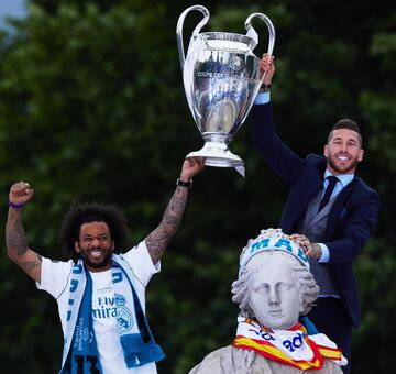 Sergio Ramos y Marcelo 