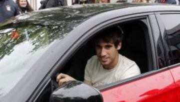 Javi Martínez, ayer.