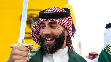 El look de Benzema y sus compañeros por el día nacional saudí