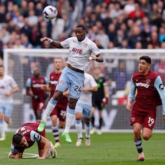 Jhon Durán, titular por primera vez en Premier en empate de Aston Villa