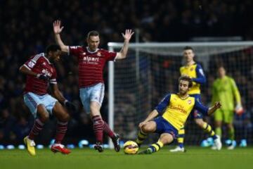 Arsenal logró un trabajado triunfo sobre West Ham United.