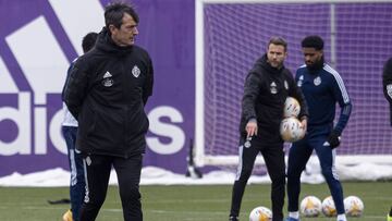 VALLADOLID, 16/02/2022. PHOTOGENIC. ENTRENAMIENTO DEL REAL VALLADOLID. Janko ya está a las órdenes de Pacheta.