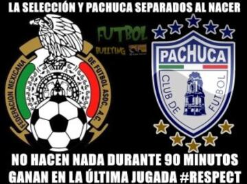 Chicharito salvó la noche del 'Tri' y se llevó los memes contra Chile