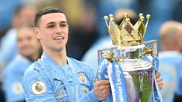 Foden world's most expensive player as England trio make up top three; Mbappé 12th