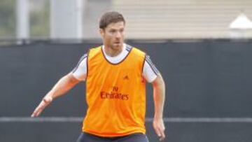 Xabi Alonso, centrocampista del Real Madrid.