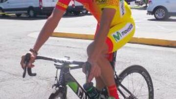 Juanjo Lobato con España en el Mundial de Richmond.