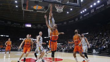 Resumen y resultado del Valencia-Khimki: Euroliga (89-84): Colom comanda la remontada taronja