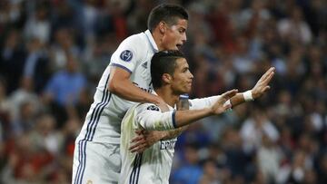 James da la asistencia final a Morata que rescata al Madrid