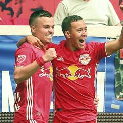 Fiesta de los Red Bulls en el Derby de New York