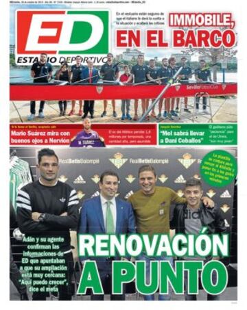 Portadas de la prensa mundial