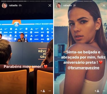 La familia de Neymar le demuestra su apoyo en Instagram