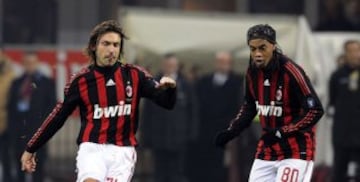 Antes de dejar el Milan Andrea Pirlo jugó una temporada con Yepes en San Siro