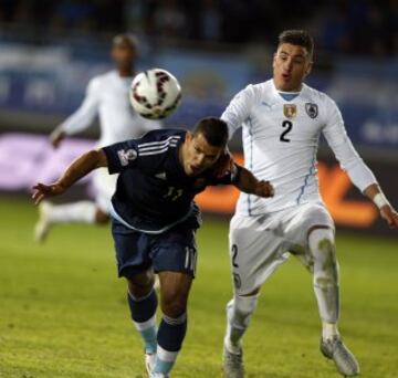 Argentina-Uruguay. Agüero.