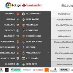 Ya hay horarios para la jornada 28 de LaLiga Santander