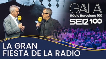 Gala del centenario de la Cadena SER: Iñaki Gabilondo, Àngels Barceló, Carles Francino