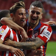 Marcos Llorente: "Simeone cree en nosotros y nosotros en él"